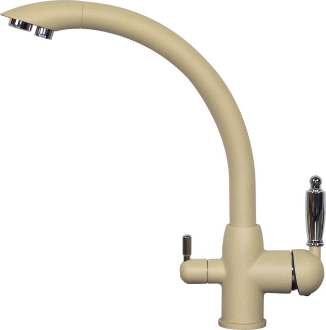 Смеситель для мойки Zigmund & Shtain ZS 1500 топленое молоко