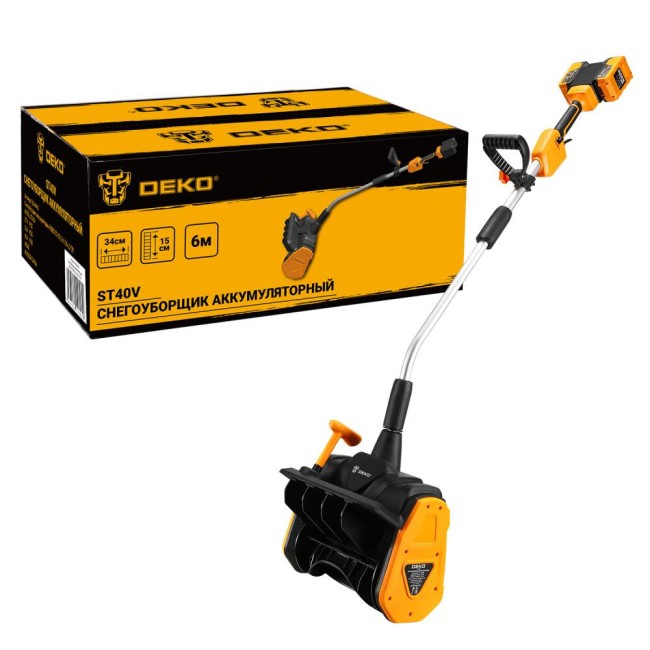 Снегоуборщик аккумуляторный Deko ST40V (063-4442)