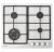 Встраиваемая газовая варочная панель Rainford RBН 2614 White Встраиваемая газовая варочная панель Rainford RBН 2614 White