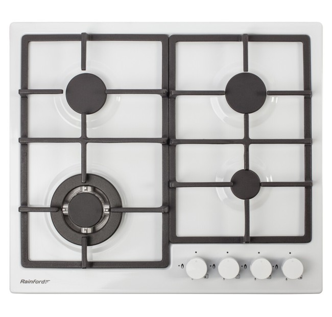 Встраиваемая газовая варочная панель Rainford RBН 2614 White Встраиваемая газовая варочная панель Rainford RBН 2614 White