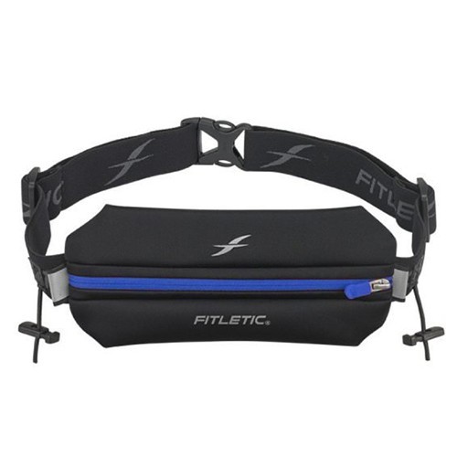 Беговая сумка на пояс Fitletic Neo Racing черный/синий Беговая сумка на пояс Fitletic Neo Racing черный/синий