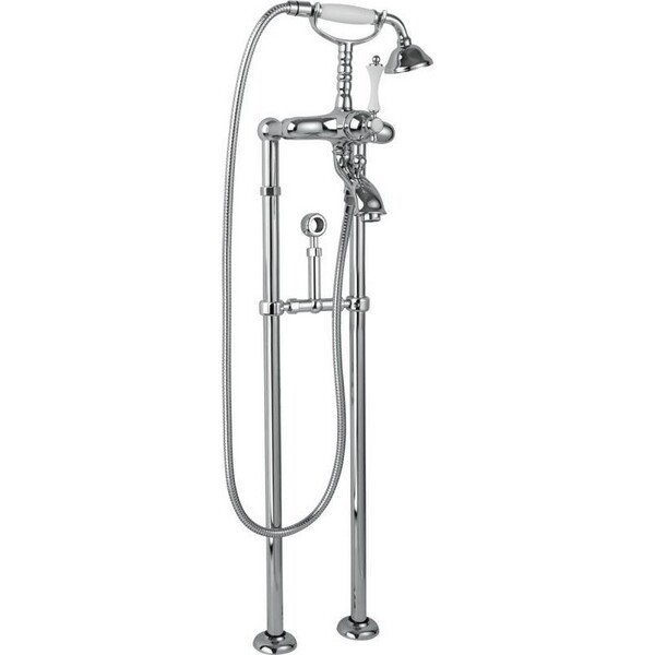 Напольный смеситель для ванны Cezares (MARGOT-VDPS-01-Bi) хром