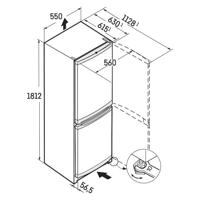 Холодильник Liebherr CUe 3331-26 001