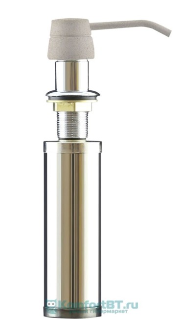 Дозатор для моющего средства Zigmund & Shtain ZS A001 речной песок Дозатор для моющего средства Zigmund & Shtain ZS A001 речной песок