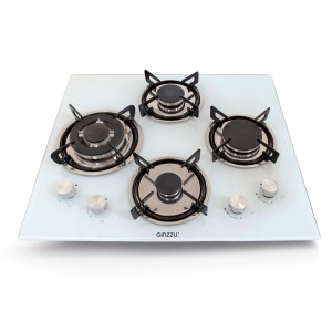 Встраиваемая газовая варочная панель Ginzzu HCG-441 белый Встраиваемая газовая варочная панель Ginzzu HCG-441 белый