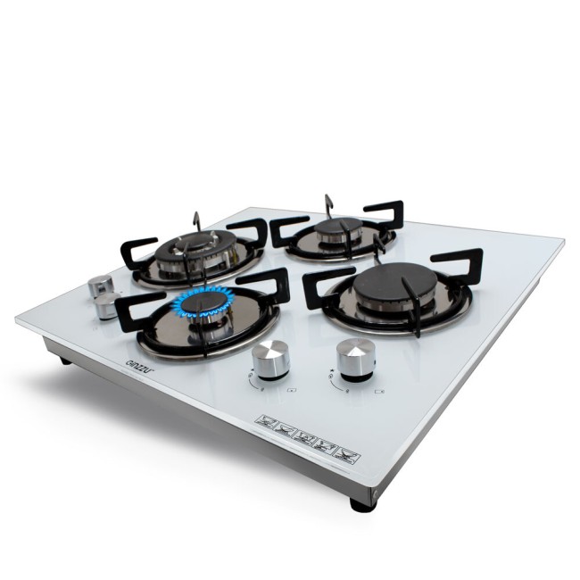 Встраиваемая газовая варочная панель Ginzzu HCG-441 белый Встраиваемая газовая варочная панель Ginzzu HCG-441 белый