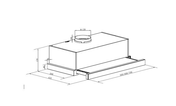 Встраиваемая вытяжка Maunfeld VS Touch Glass C 60 белый/белое стекло