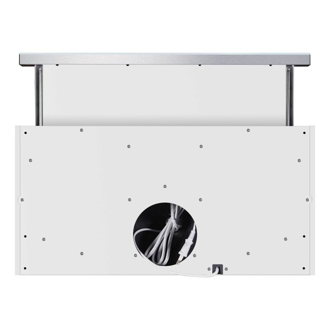 Встраиваемая вытяжка Maunfeld VS Touch Glass C 60 белый/белое стекло