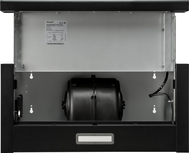 Встраиваемая вытяжка Weissgauff TEL 06 TC 1200 BL Встраиваемая вытяжка Weissgauff TEL 06 TC 1200 BL