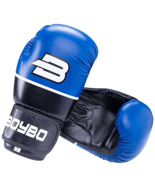 Перчатки боксерские BoyBo Ultra 14 oz синий