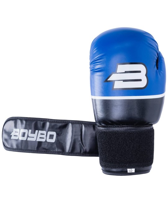 Перчатки боксерские BoyBo Ultra 14 oz синий