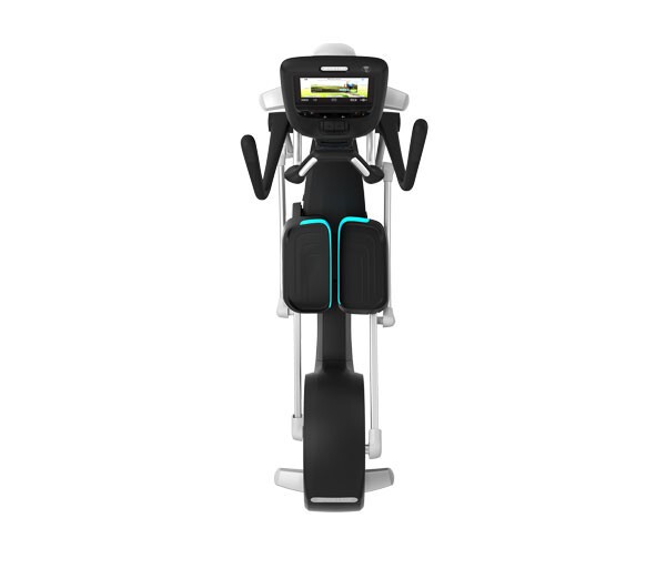 Эллиптический тренажер Precor EFX 865 V2 глянцевый серебряный металлик