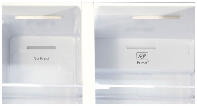 Холодильник Ginzzu NFK-610 шампань