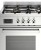 Комбинированная плита Bertazzoni PRO 106 L 2 EXT Комбинированная плита Bertazzoni PRO 106 L 2 EXT