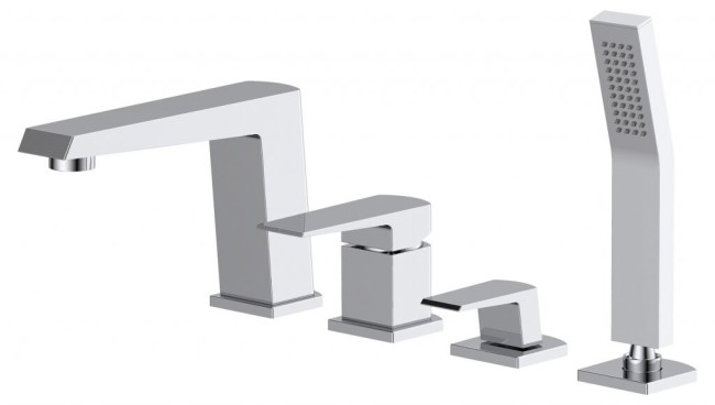 Смеситель на борт ванны BelBagno ARLIE (ARL-VIM4-CRM)