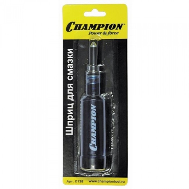 Масленка пластиковая Champion Premium со смазкой