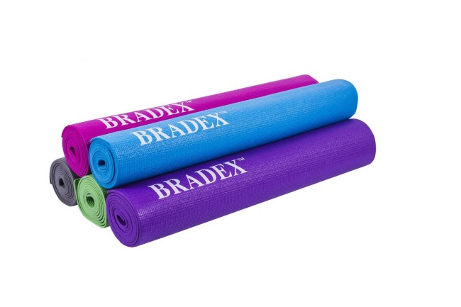 Коврик для йоги Bradex блок, чехол и переноска в комплекте (SF 0808) Коврик для йоги Bradex блок, чехол и переноска в комплекте (SF 0808)