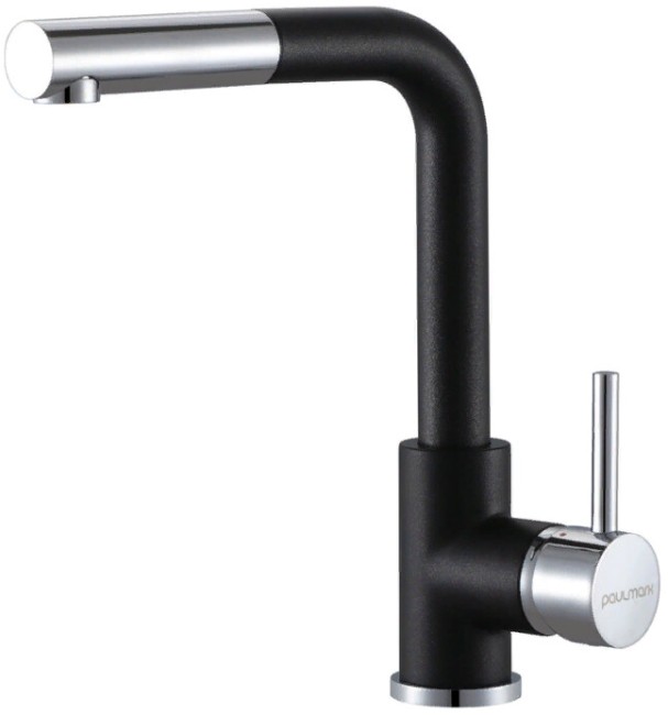 Смеситель для кухни Paulmark KASSEL гранит, черный металлик Смеситель для кухни Paulmark KASSEL гранит, черный металлик
