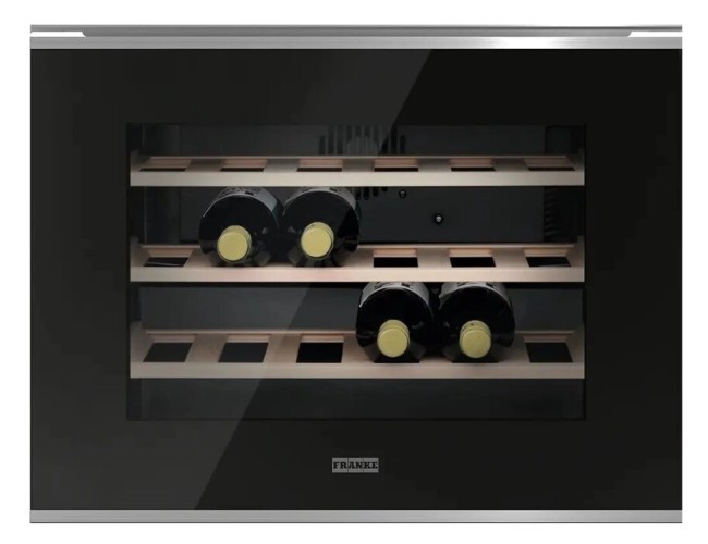 Встраиваемый винный шкаф Franke FMY 24 WCR XS (131.0669.345) Встраиваемый винный шкаф Franke FMY 24 WCR XS (131.0669.345)