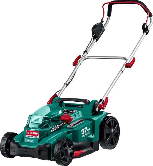Газонокосилка аккумуляторная Зубр ГКЛ-3736 Газонокосилка аккумуляторная Зубр ГКЛ-3736
