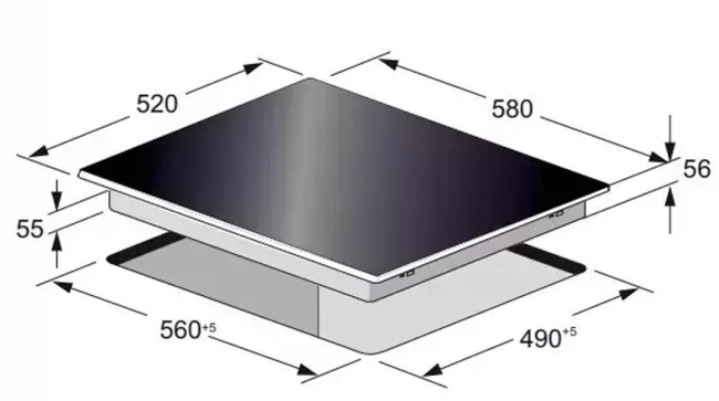 Встраиваемая индукционная варочная панель Kaiser KCT 6192 FI Em