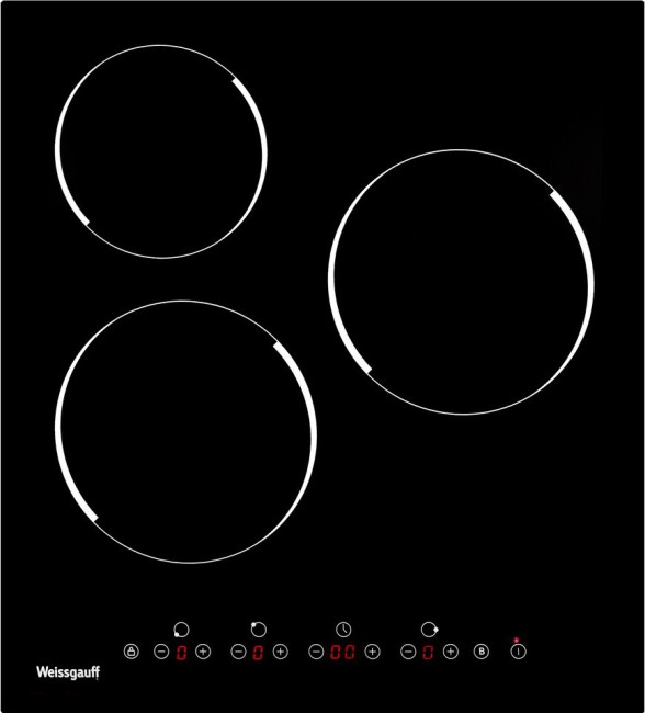 Встраиваемая электрическая варочная панель Weissgauff HV 430 B