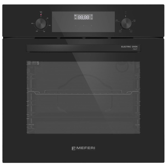 Встраиваемый электрический духовой шкаф Meferi MEO604BK Power Встраиваемый электрический духовой шкаф Meferi MEO604BK Power