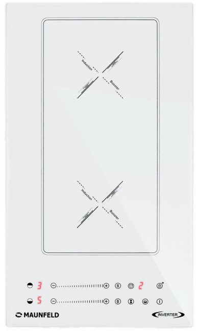 Встраиваемая индукционная варочная панель Maunfeld CVI292S2BWHA Inverter