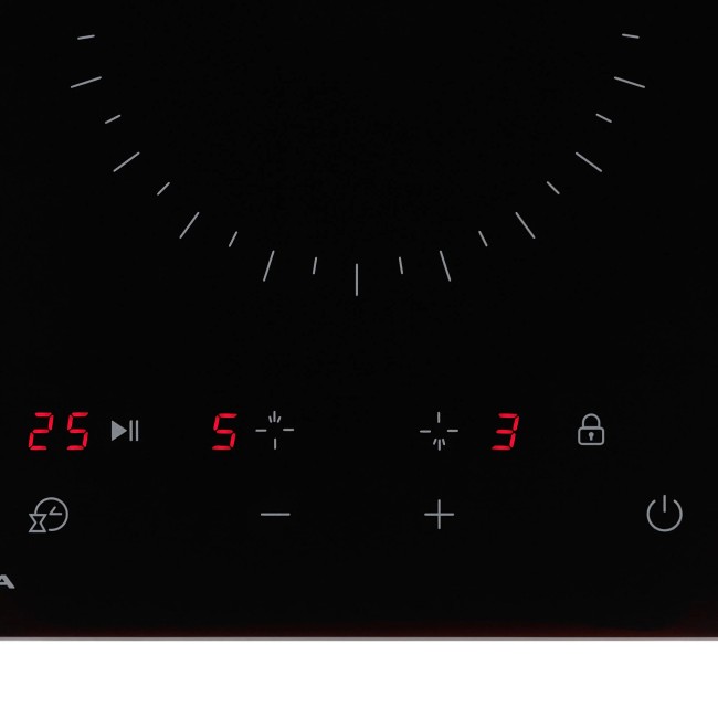 Встраиваемая электрическая варочная панель Krona Zauber 30 BL TK