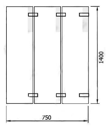 Душевая шторка WeltWasser WW 100 100 ZD 375 Душевая шторка WeltWasser WW 100 100 ZD 375