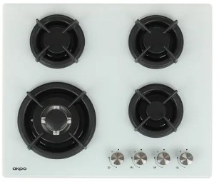 Встраиваемая газовая варочная панель Akpo PGA 604 RGC-T WH Встраиваемая газовая варочная панель Akpo PGA 604 RGC-T WH