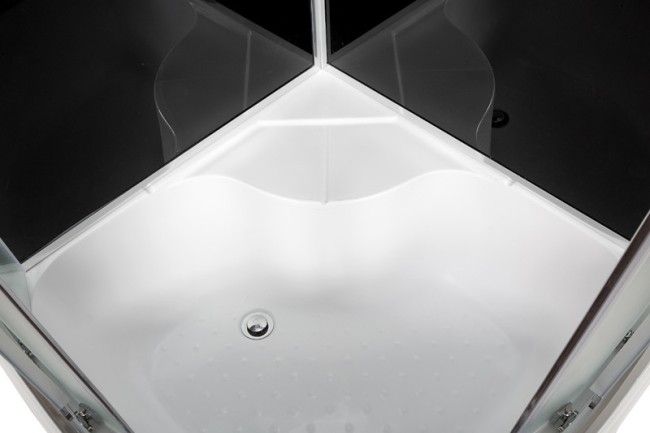 Душевая кабина Deto B90S LED black