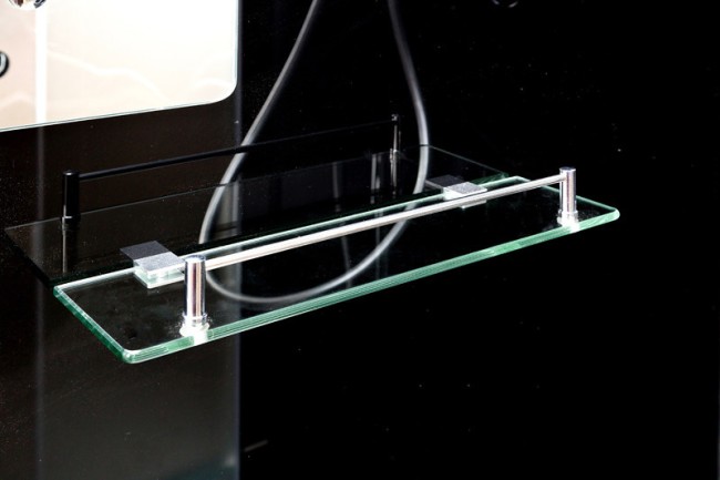 Душевая кабина Deto B90S LED black