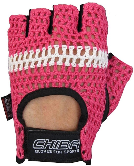 Перчатки унисекс Chiba Athletes Choice розовый M Перчатки унисекс Chiba Athletes Choice розовый M