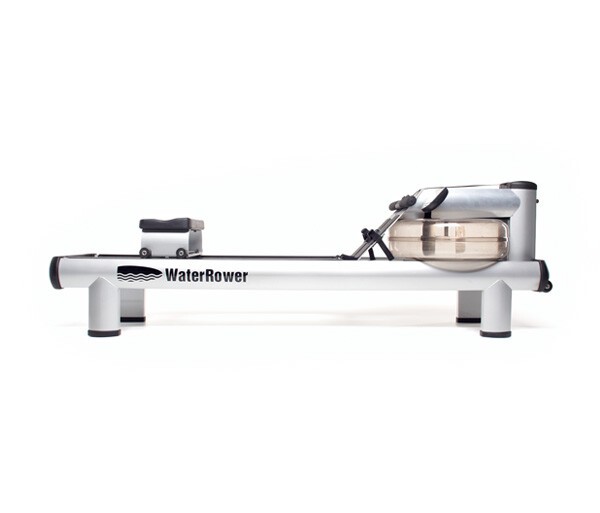Гребной тренажер Waterrower M1 серебряный
