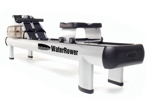 Гребной тренажер Waterrower M1 серебряный