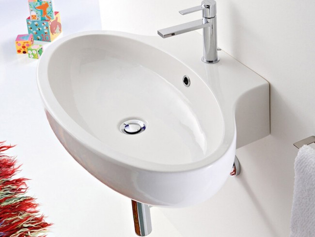 Раковина накладная Scarabeo PLANET (8109) White