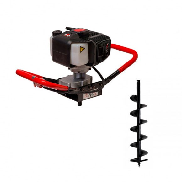 Мотобур ADA Ground Drill-5+Шнек Drill 200+Удлинитель шнека Extension 500+рулетка+очки