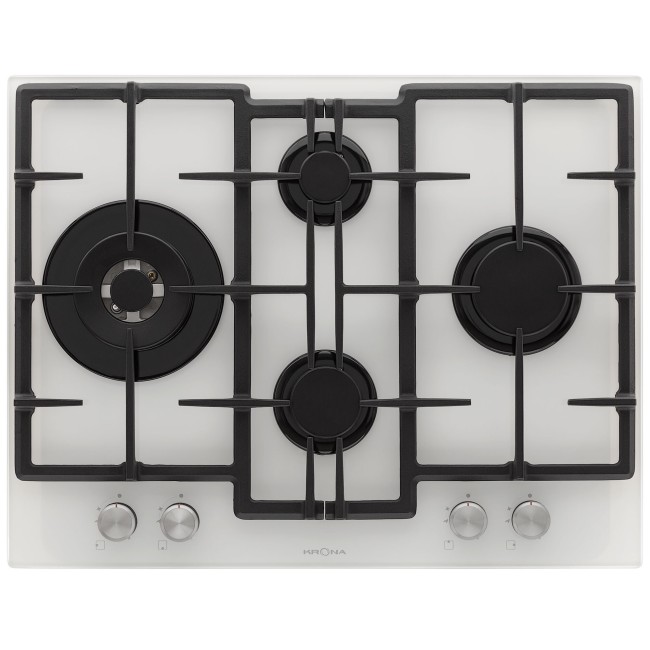 Встраиваемая газовая варочная панель Krona Ritter 67/60 WH Встраиваемая газовая варочная панель Krona Ritter 67/60 WH
