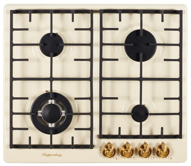 Встраиваемая газовая варочная панель Kuppersberg FV 6 TGRZ C Bronze