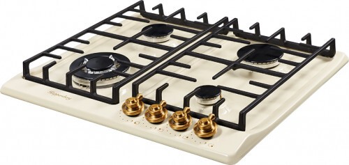 Встраиваемая газовая варочная панель Kuppersberg FV 6 TGRZ C Bronze