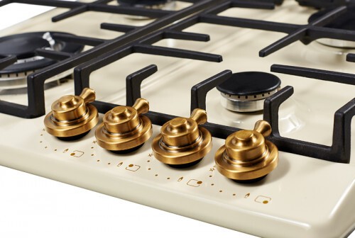 Встраиваемая газовая варочная панель Kuppersberg FV 6 TGRZ C Bronze