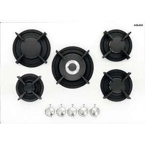 Встраиваемая газовая варочная панель Glem GVP755HWH