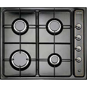 Встраиваемая газовая варочная панель Cata L 604 TRI black