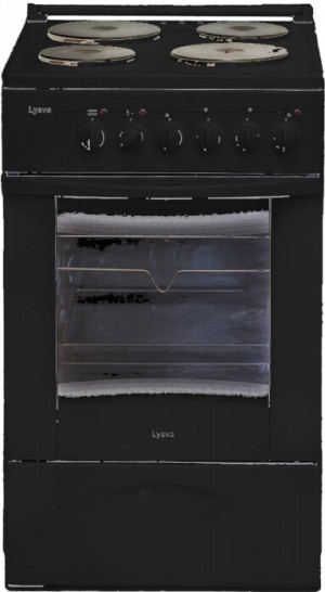 Электрическая плита Лысьва ЭП 4/1э03 М2С черная без крышки