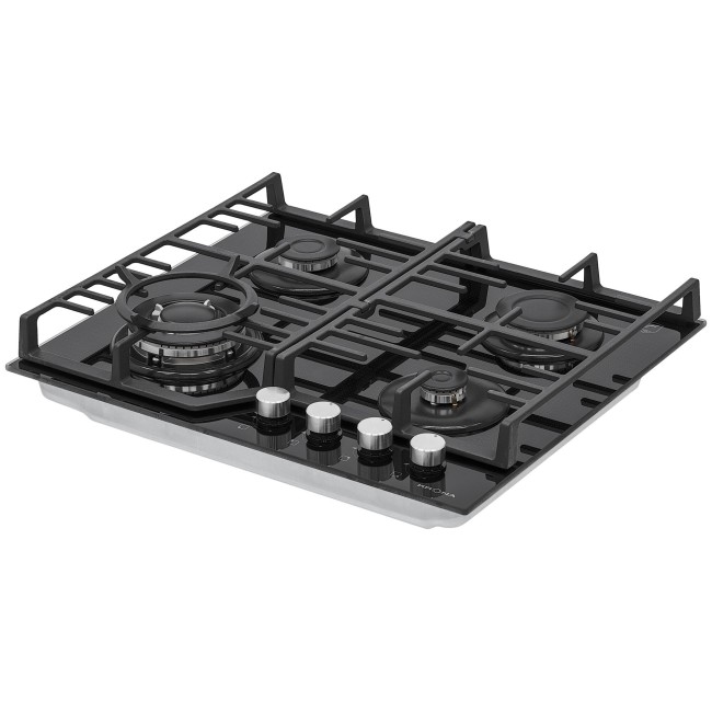 Встраиваемая газовая варочная панель Kronasteel ARDENTE 60 BL Встраиваемая газовая варочная панель Kronasteel ARDENTE 60 BL