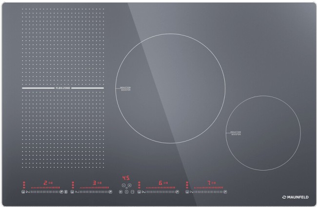 Встраиваемая индукционная варочная панель Maunfeld CVI804SFLGR