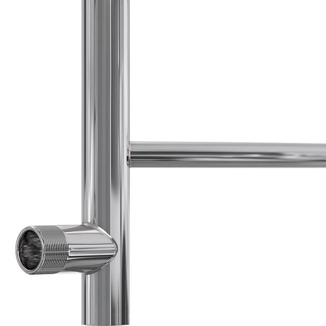 Полотенцесушитель водяной Point PN04546 П4 400x600 с боковым подключением 500, хром