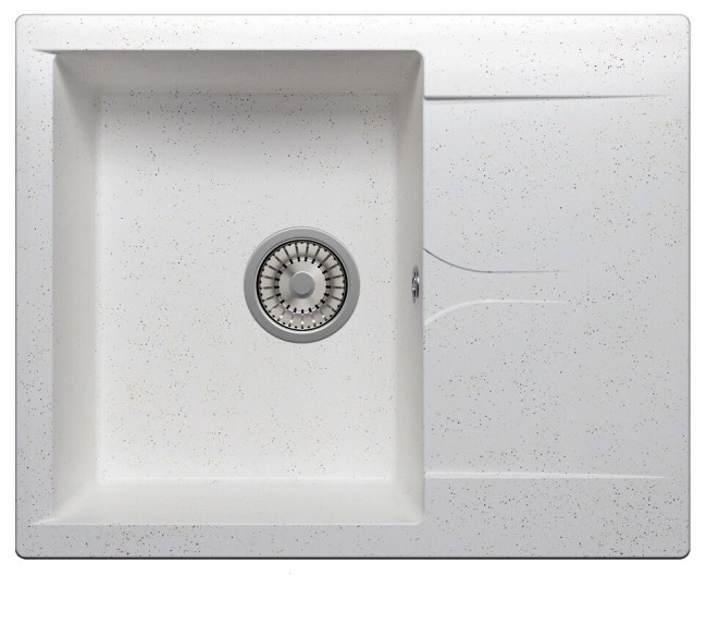 Кухонная мойка Polygran Gals-620 белый Кухонная мойка Polygran Gals-620 белый