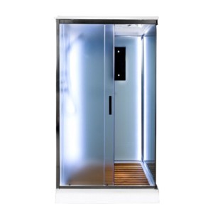 Душевая кабина Deto D119 S LED с крышей и подсветкой